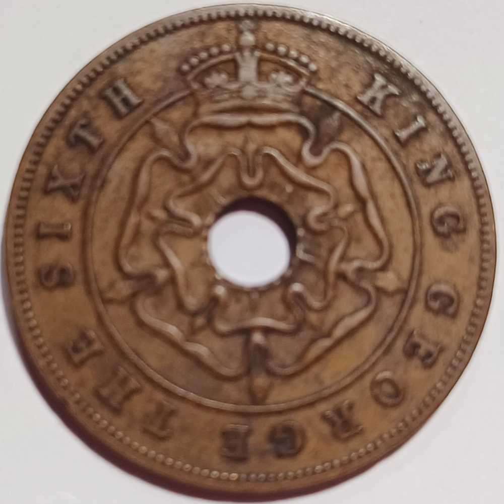 1952 Southern Rhodesia 1 Penny