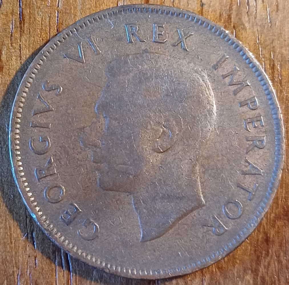 1942 SA Union 1 Penny