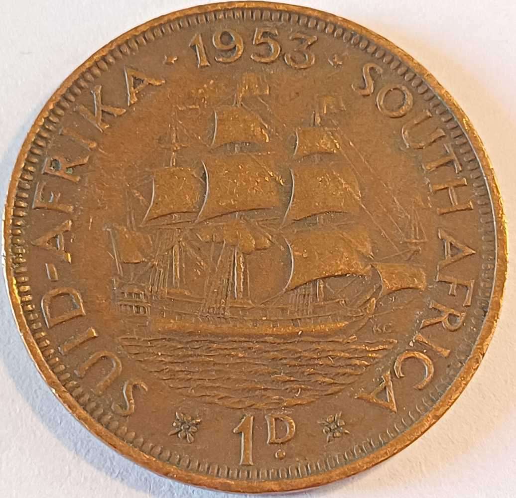 SA 1 Penny 1953
