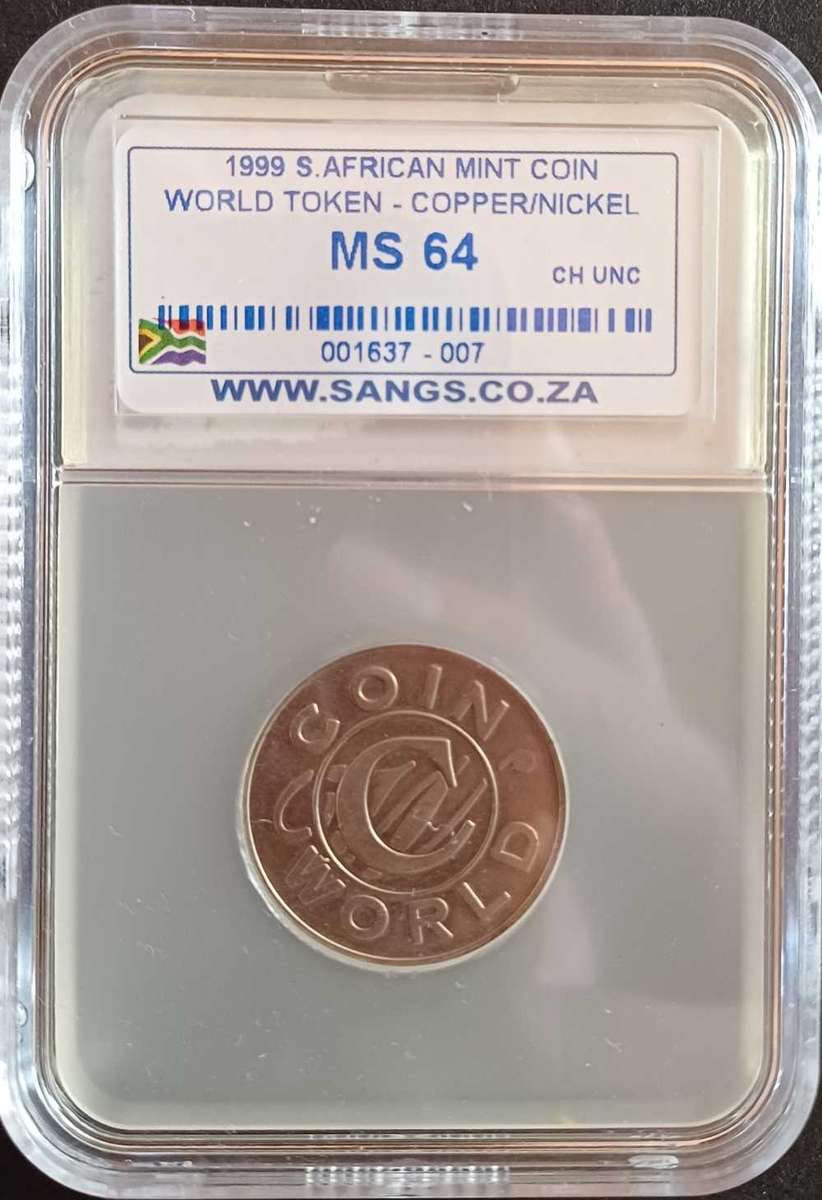SA MINT Coin, 1999 - World Token MS64