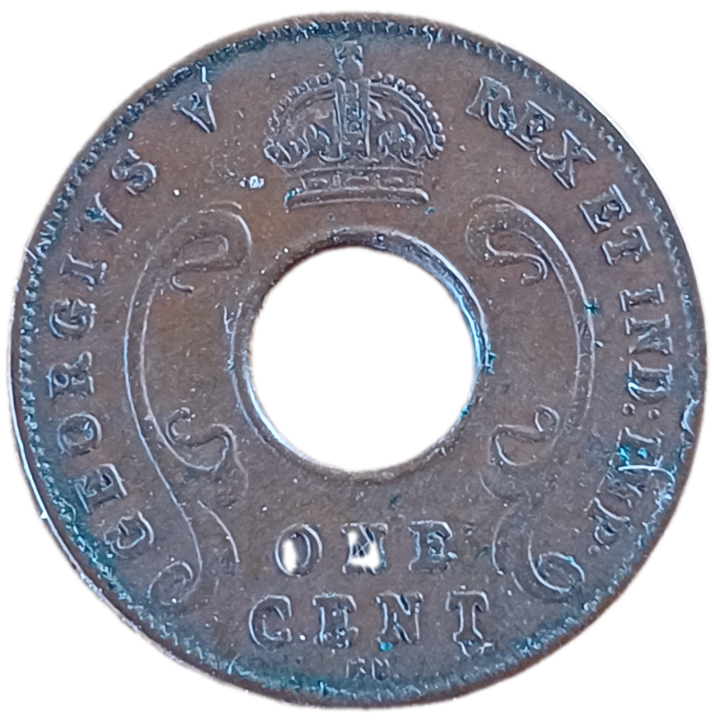1928 East Africa One Cent