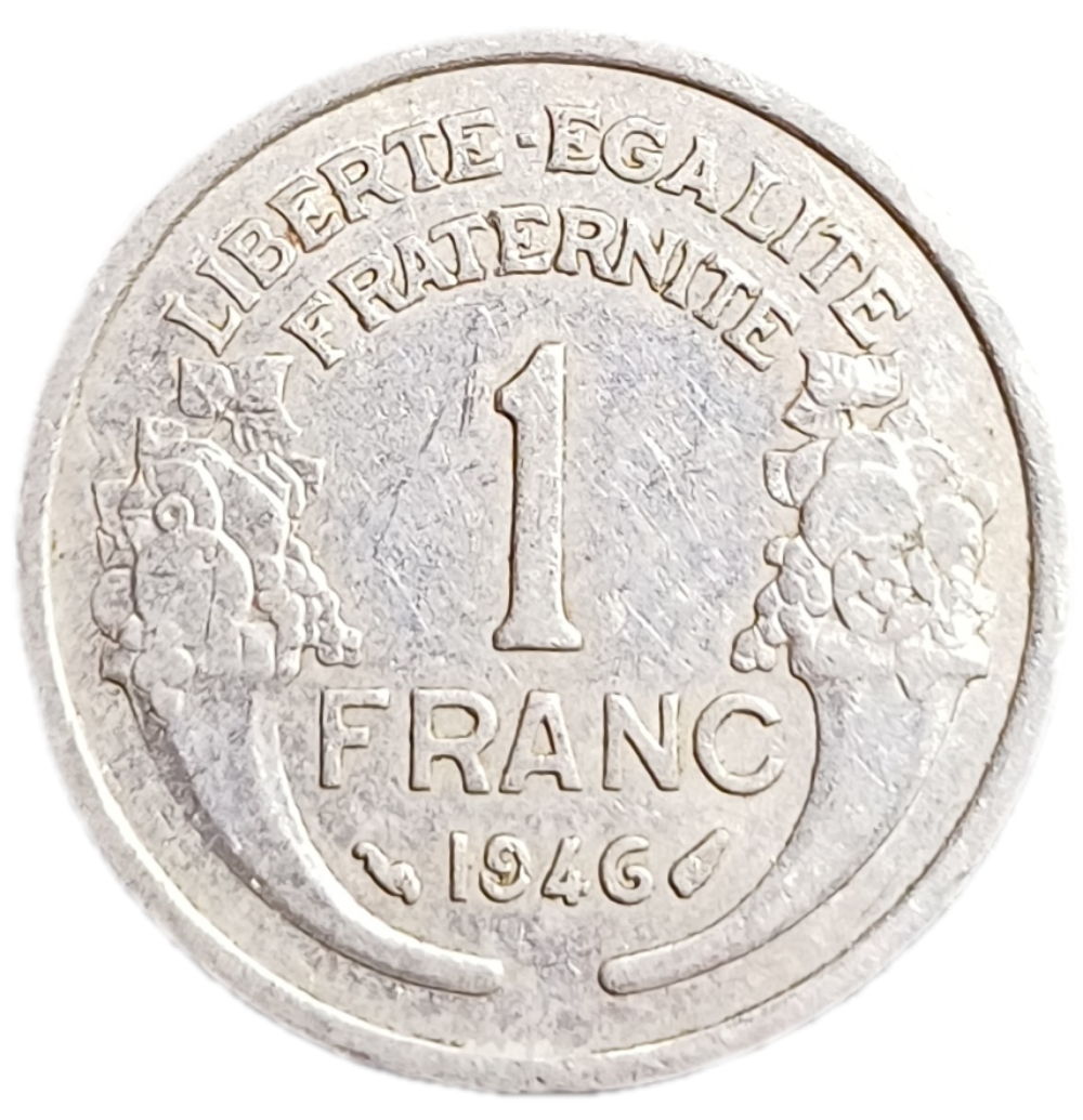 1946 France One Franc