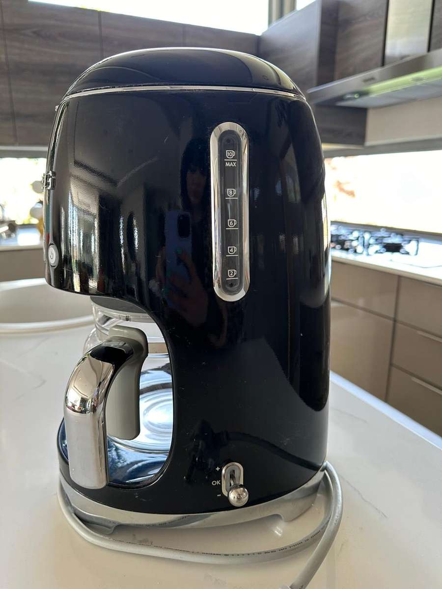 Smeg Filter Coffee Machine Black