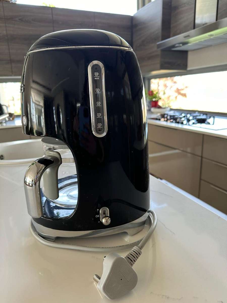 Smeg Filter Coffee Machine Black