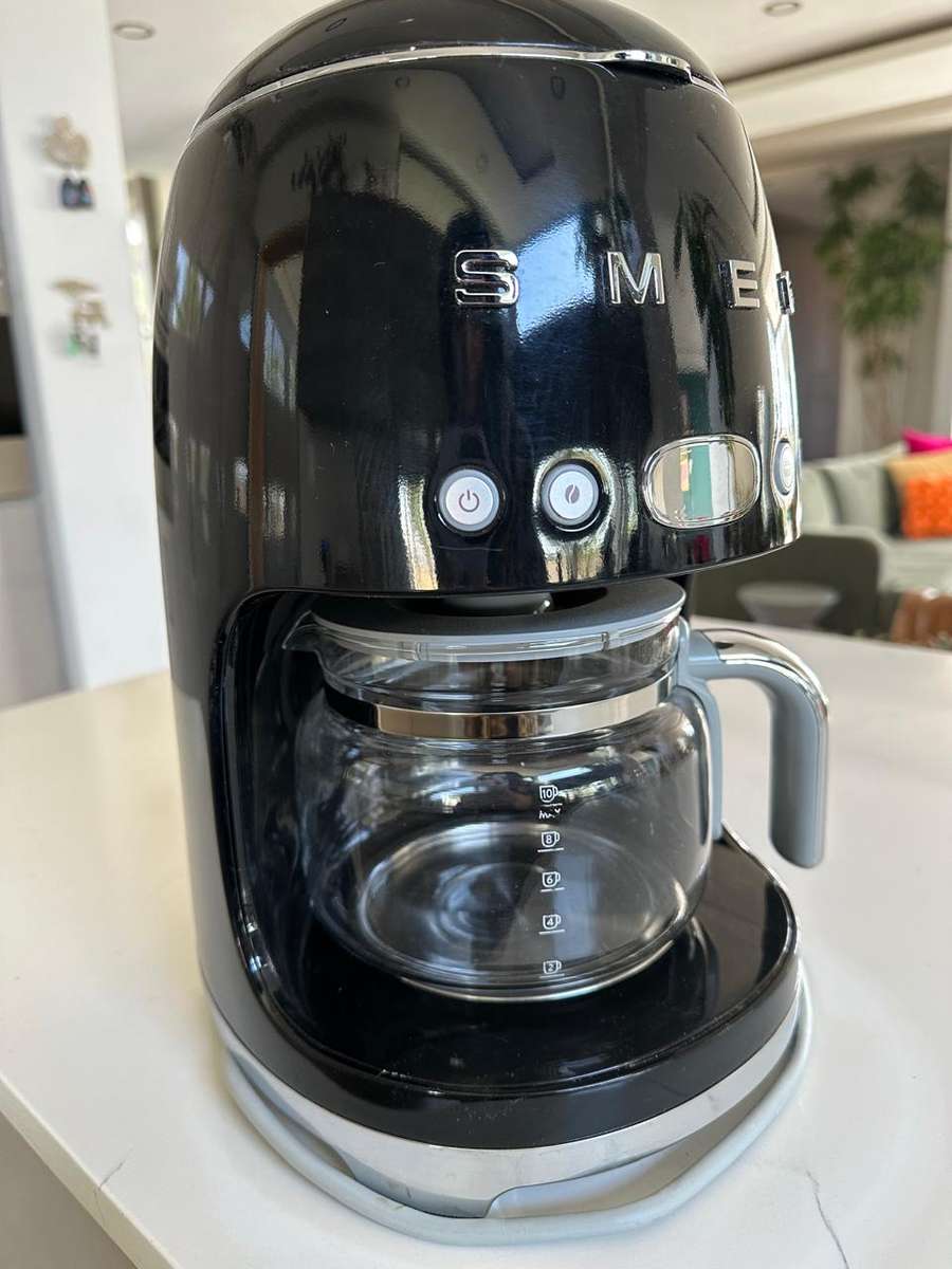 Smeg Filter Coffee Machine Black