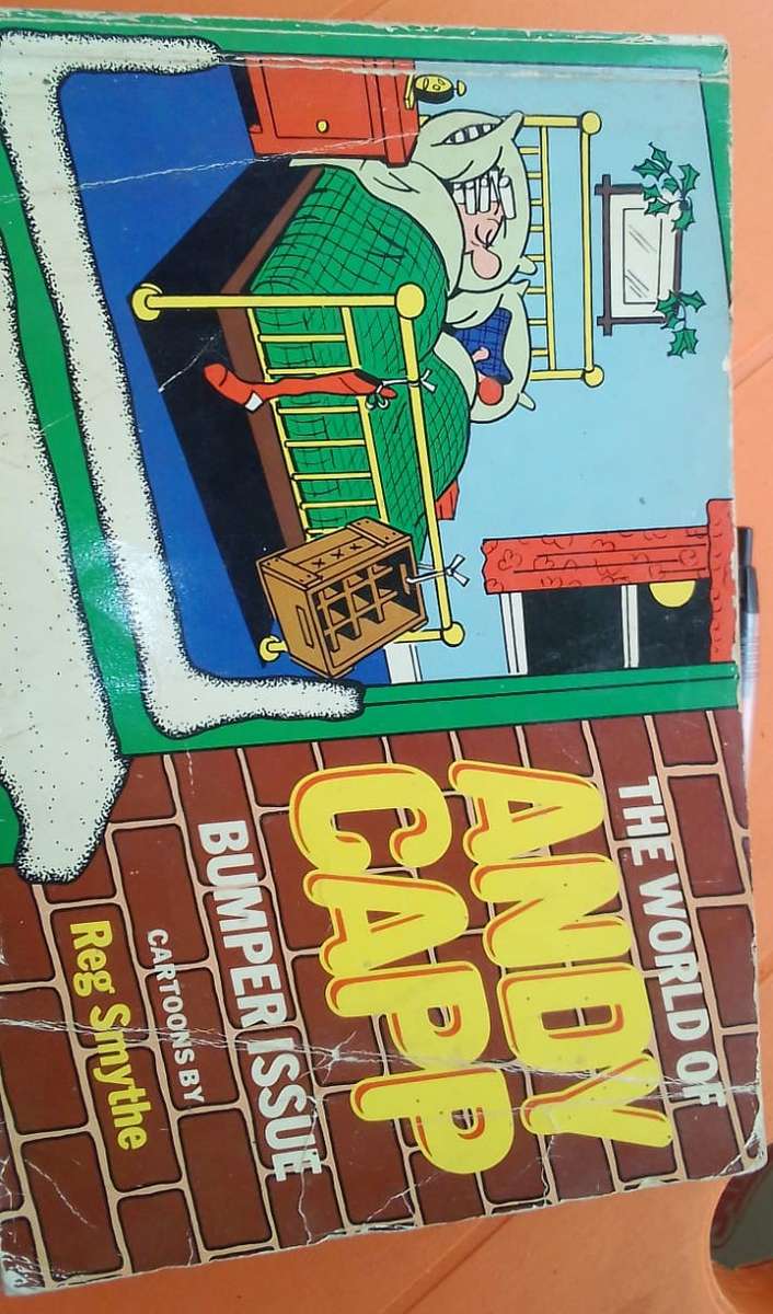 6x original vintage Andy Capp books