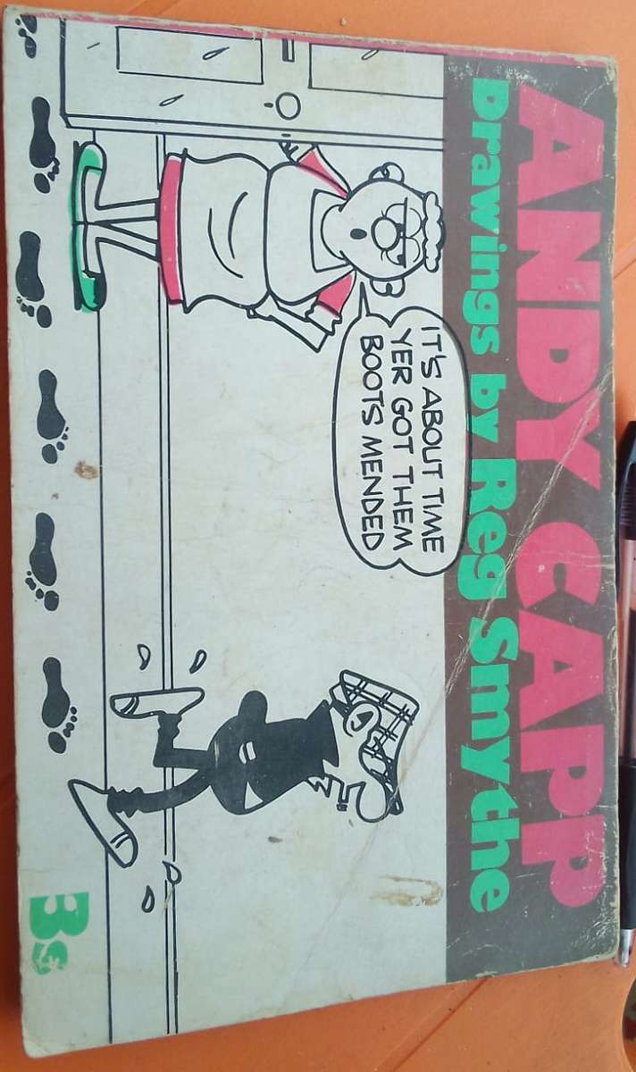 6x original vintage Andy Capp books