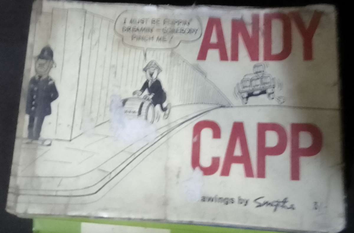 4x original vintage Andy Capp books