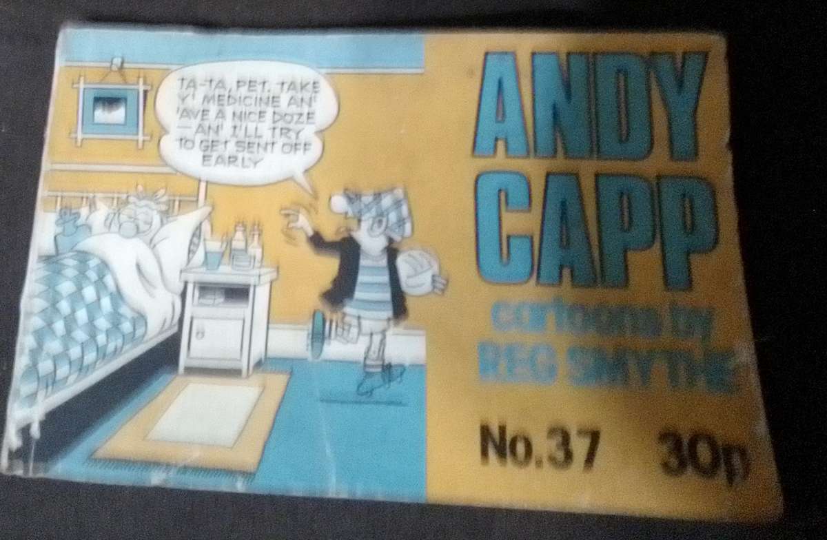 4x original vintage Andy Capp books