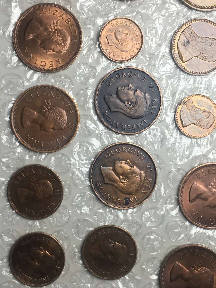 Massive Coin Collection  200+ South African Coins (Proofs, UNC, Errors, Commemoratives)