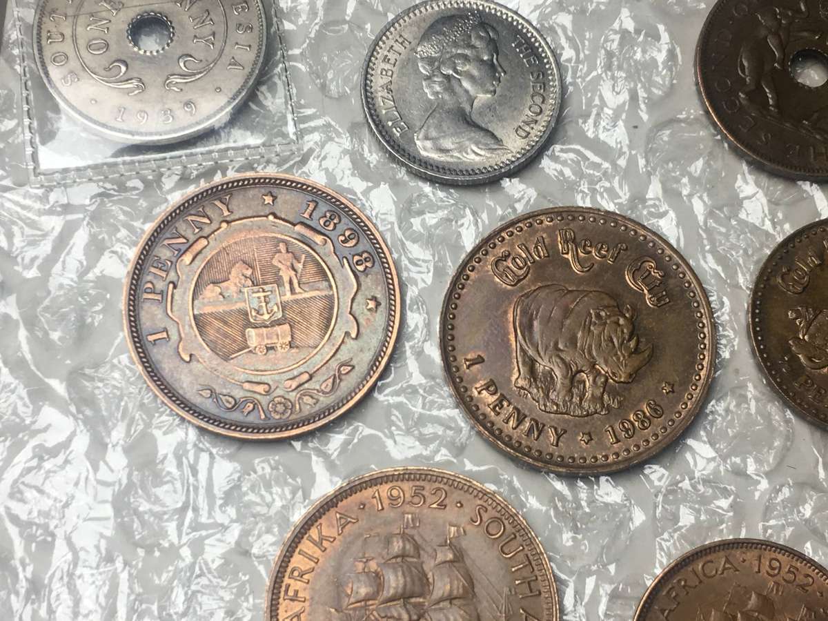 Massive Coin Collection  200+ South African Coins (Proofs, UNC, Errors, Commemoratives)
