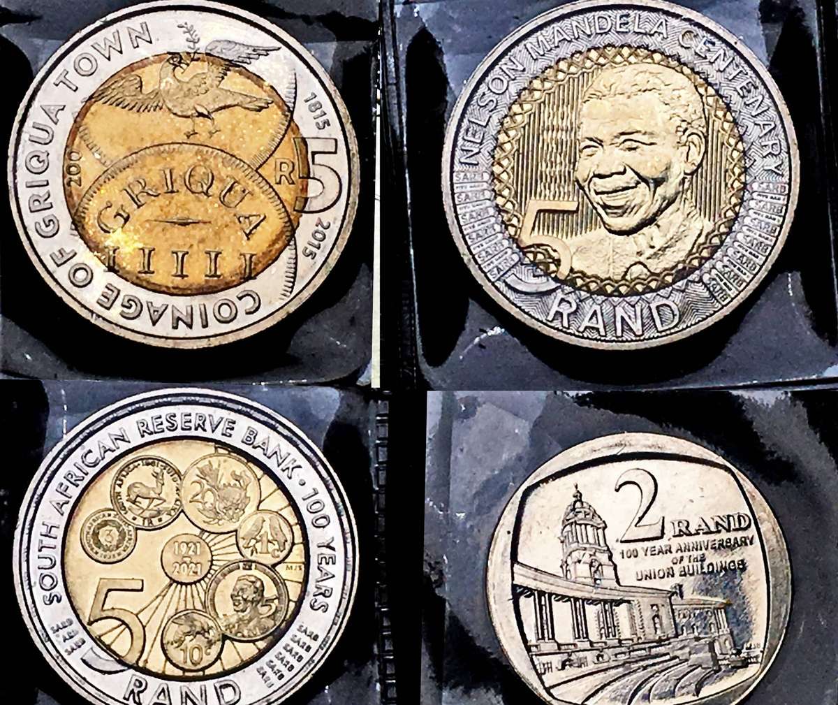 Massive Coin Collection  200+ South African Coins (Proofs, UNC, Errors, Commemoratives)