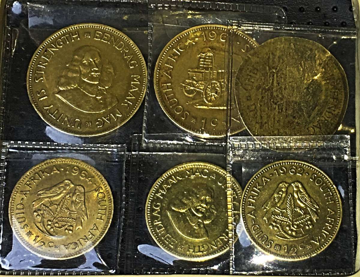 Massive Coin Collection  200+ South African Coins (Proofs, UNC, Errors, Commemoratives)