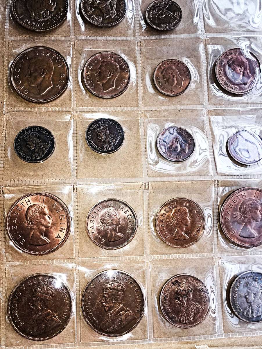 Massive Coin Collection  200+ South African Coins (Proofs, UNC, Errors, Commemoratives)