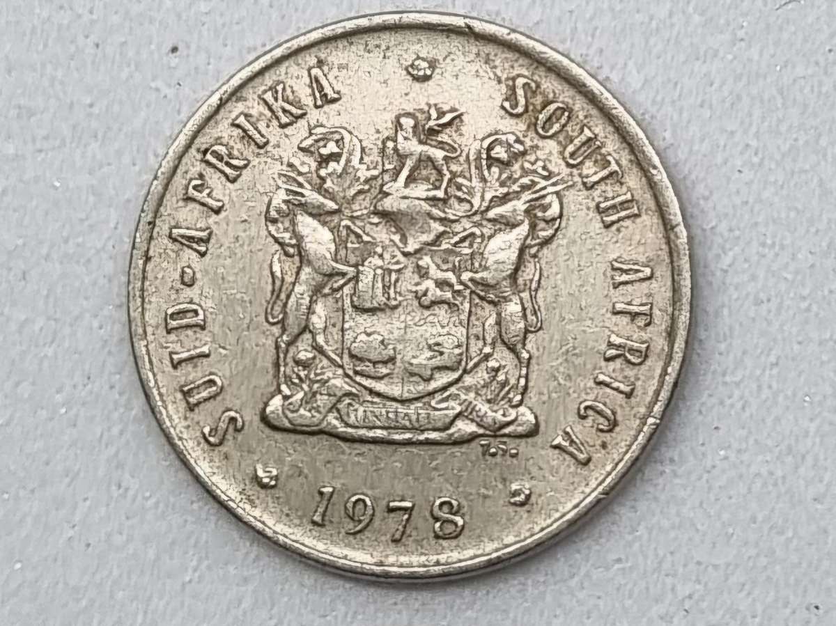1978 South Africa 5c Coin