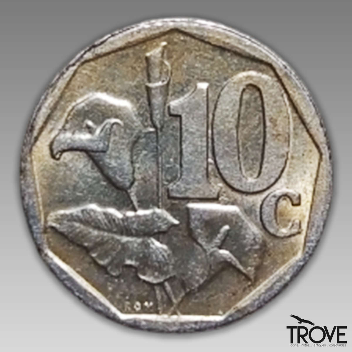 2000 10 Cent Steel Error Coin