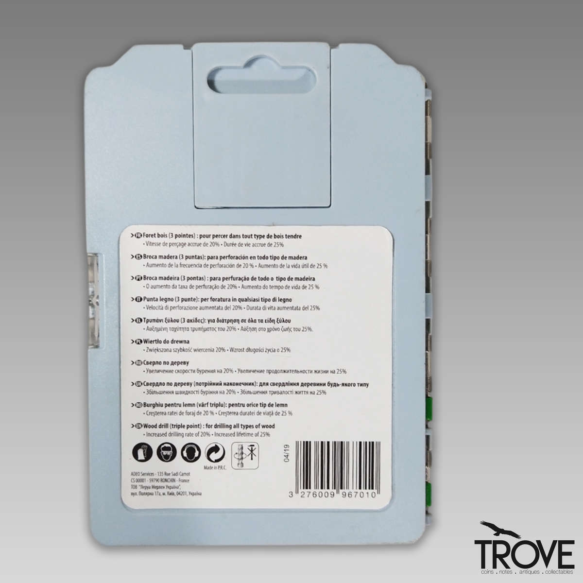 Dexter 8 Wood Drill Bits