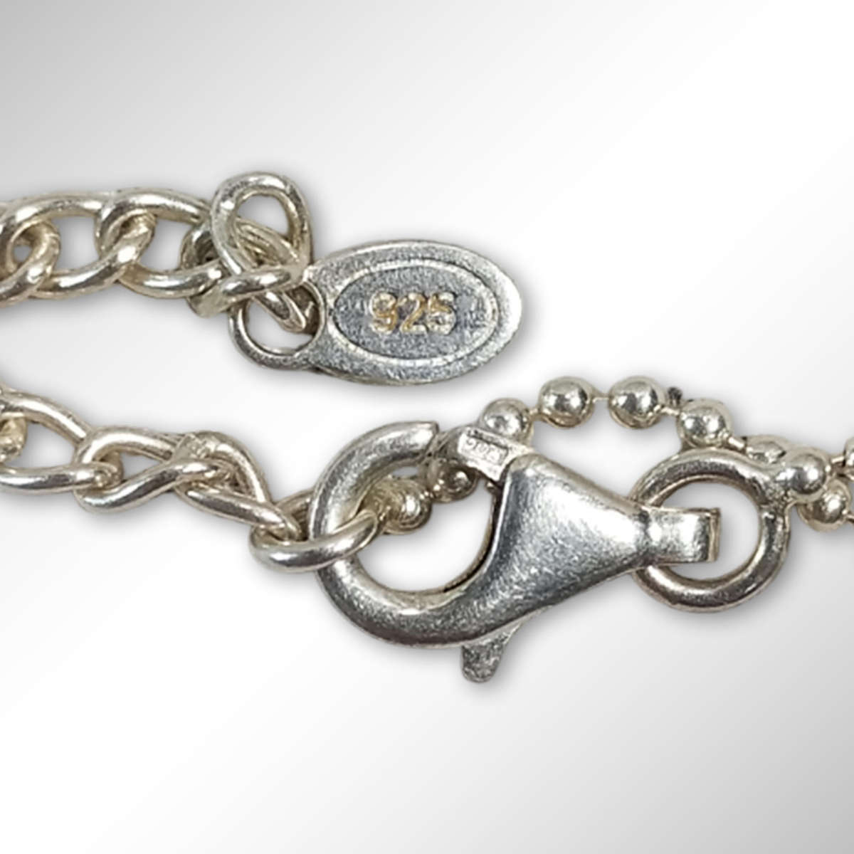 Vintage Gemstones Of Fortune With 925 Sterling Necklace