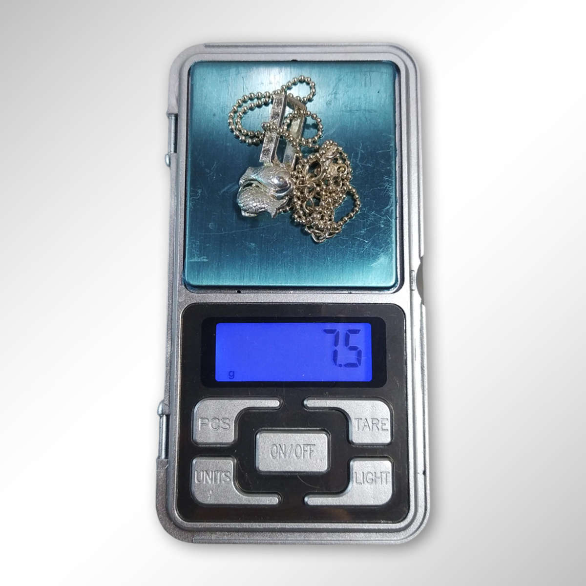 Vintage Gemstones Of Fortune With 925 Sterling Necklace