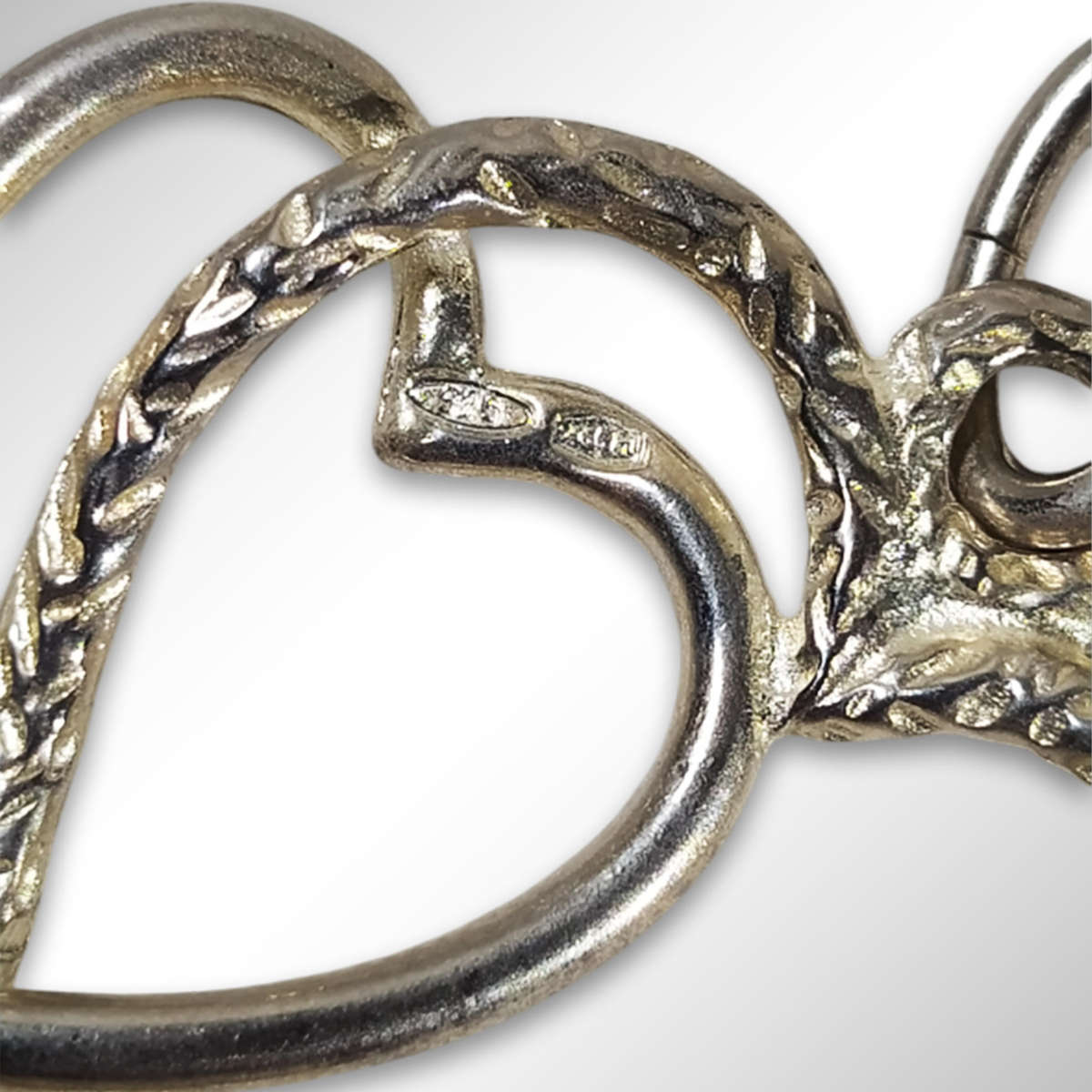 925 Sterling Silver Heart Pendant