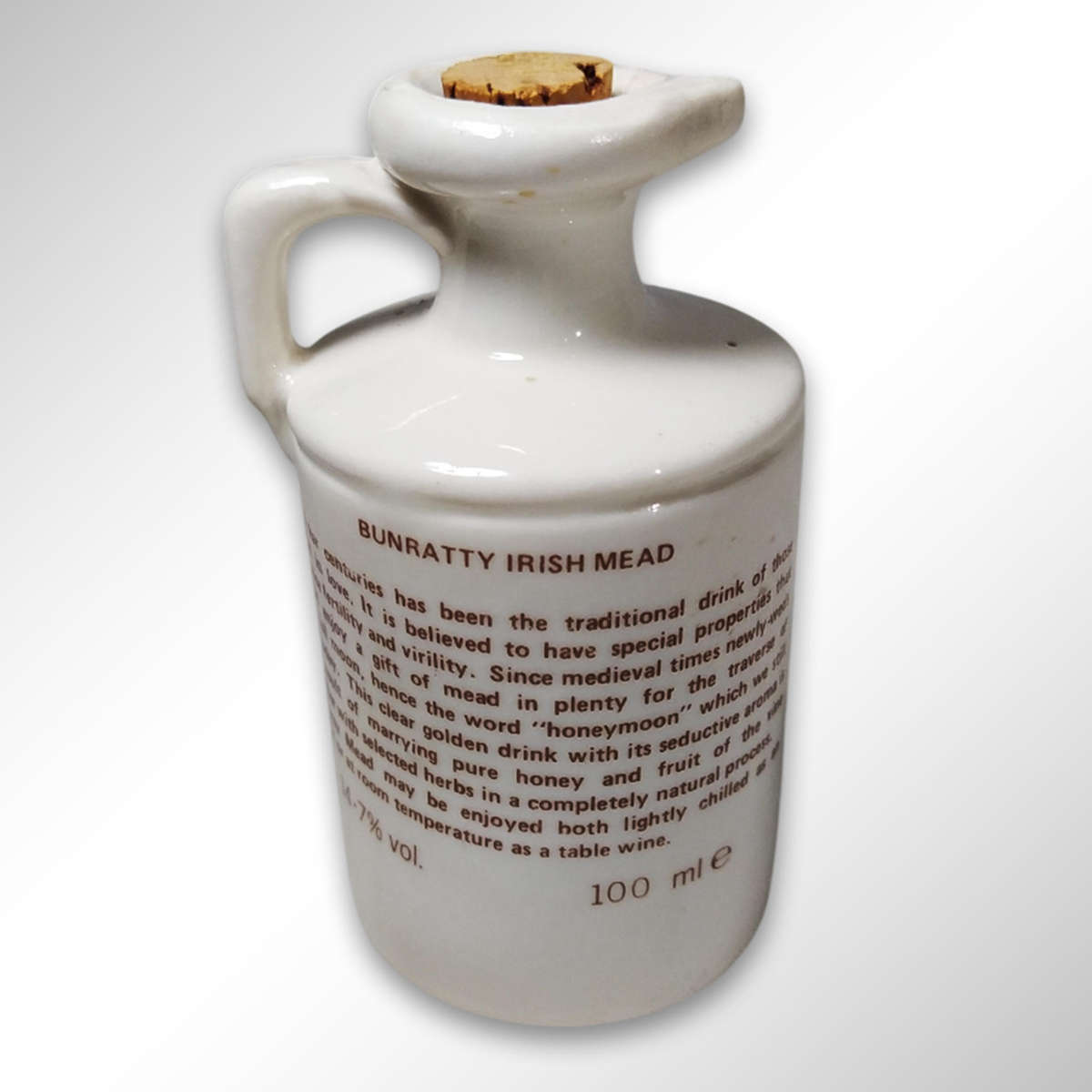 Vintage Bunratty Irish Mead Alcohol