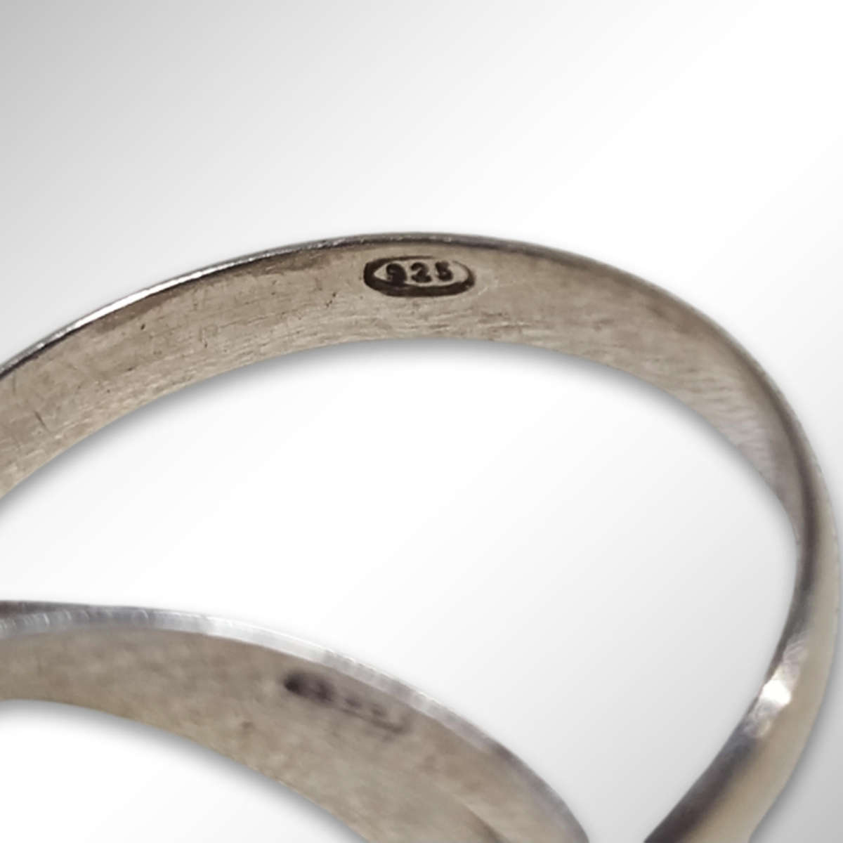 925 Sterling Silver Trio Ring