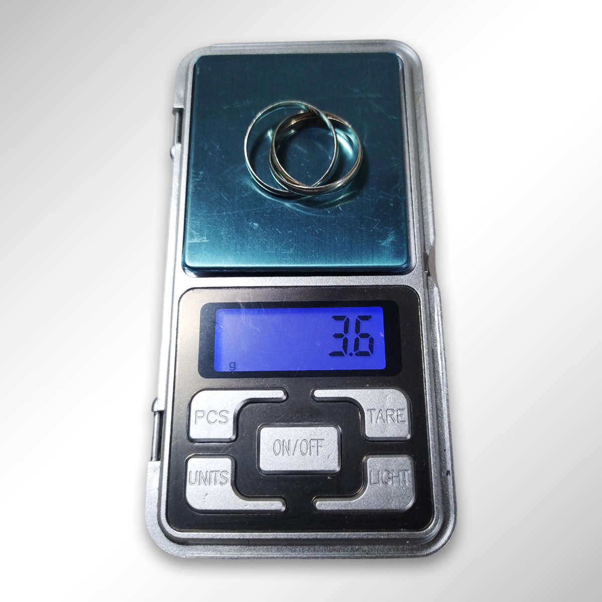 925 Sterling Silver Trio Ring