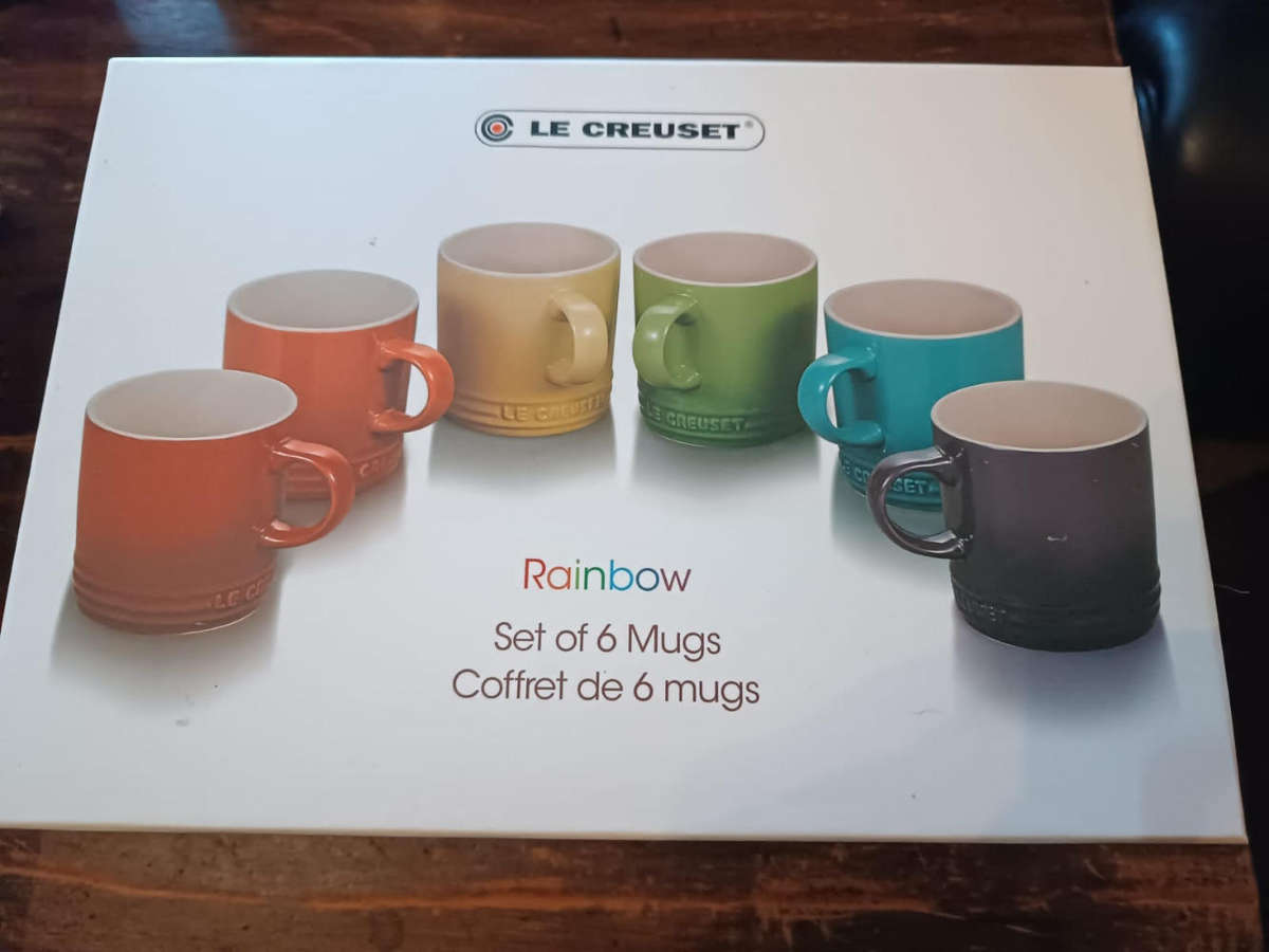 6 Piece Le Creuset Cups