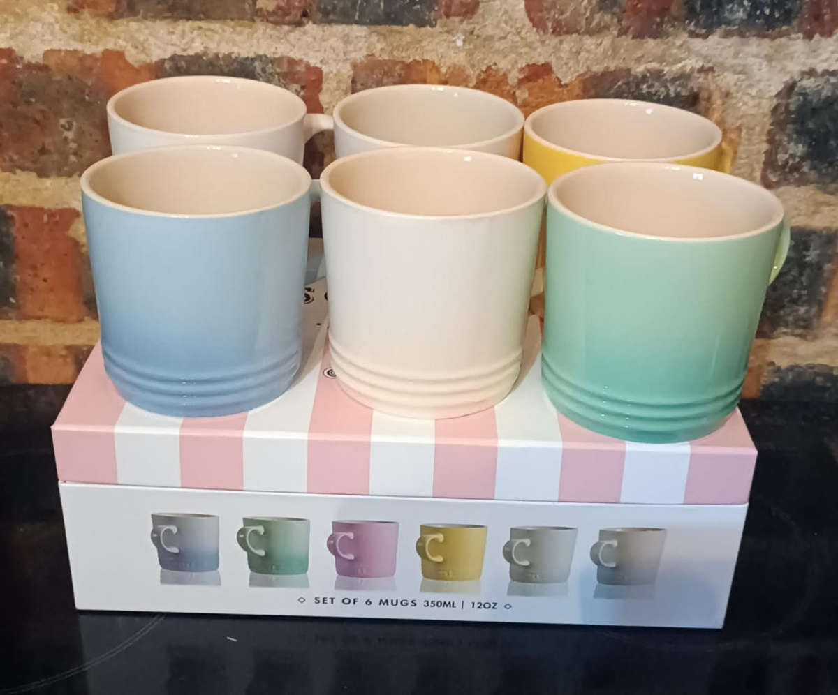 6 Piece Le Creuset Cups