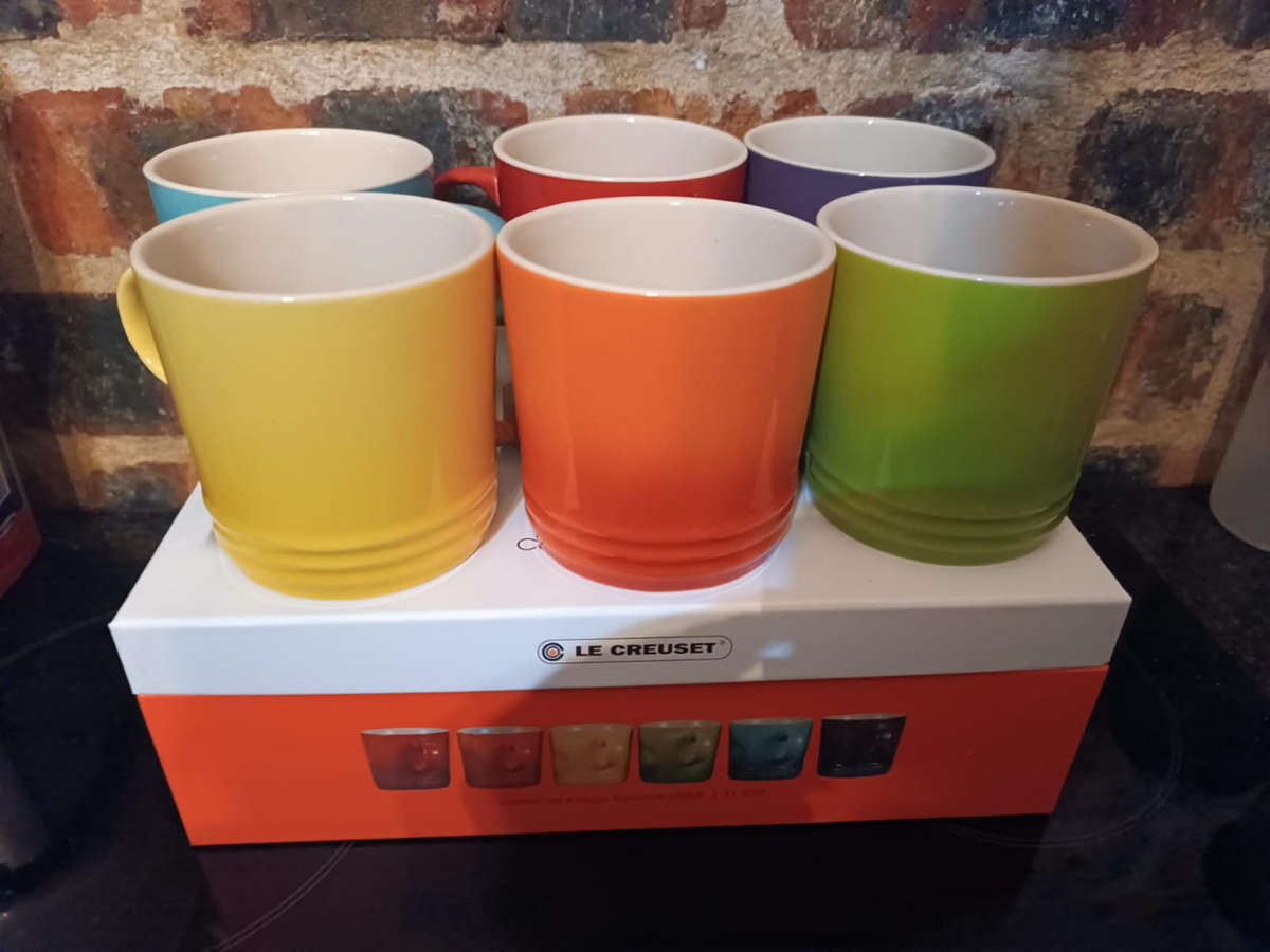 6 Piece Le Creuset Cups