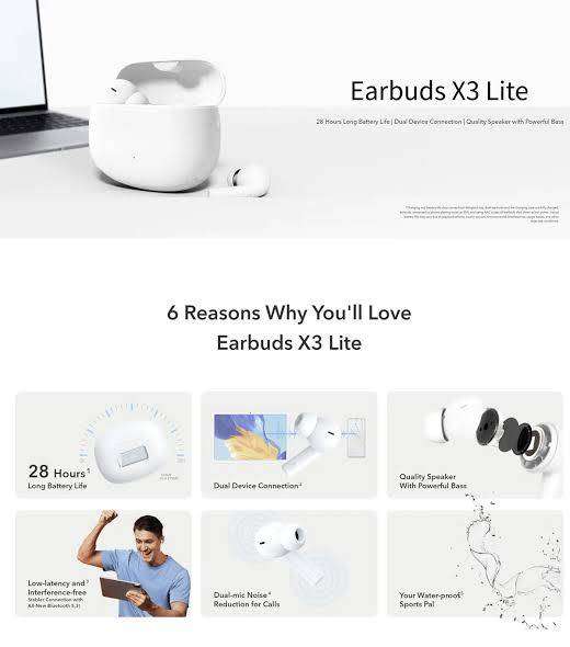 Honor Choice Earbuds X3 Lite