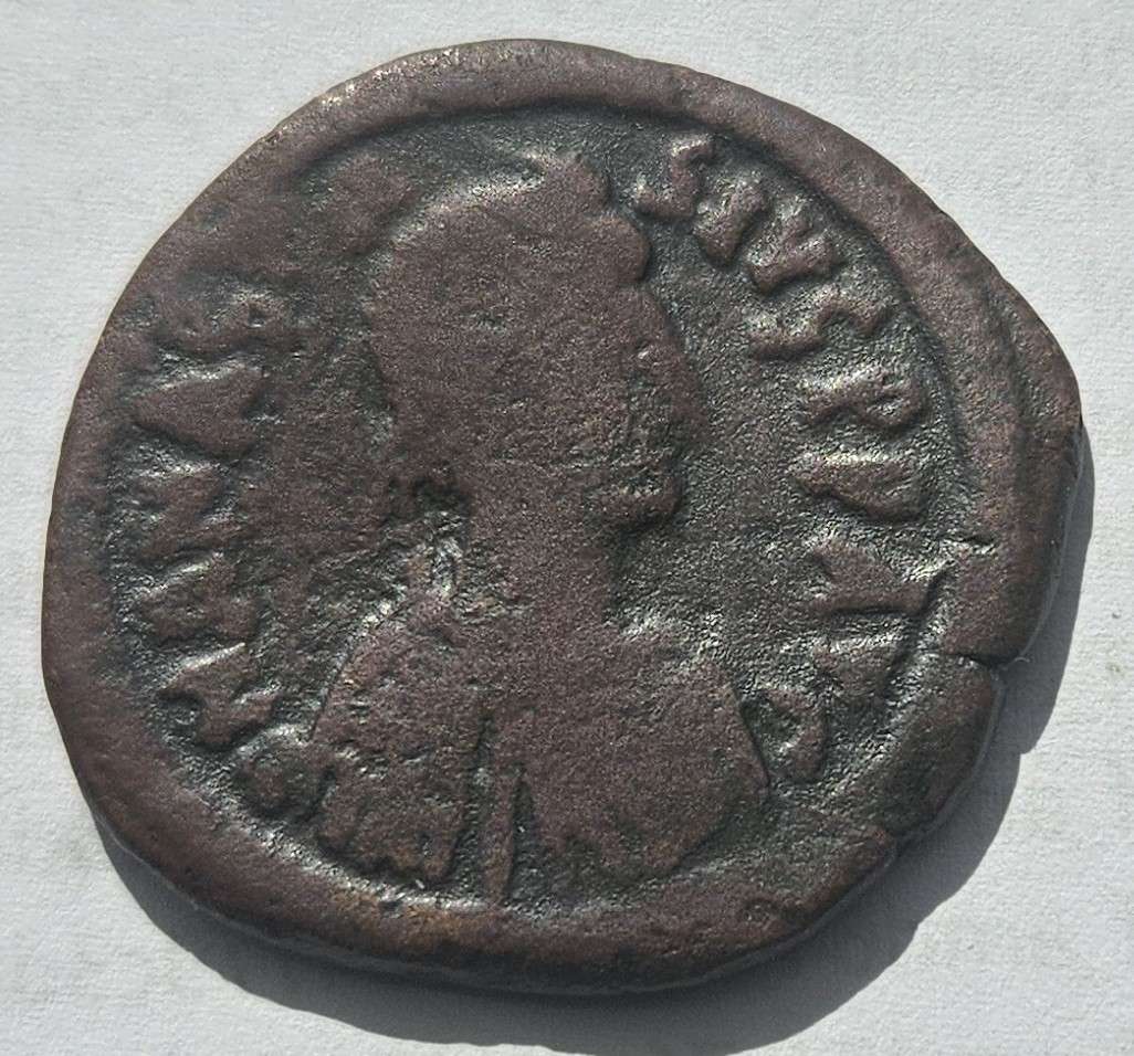Early Byzantine copper coin (Very Rare - Read Description as it has all details of this coin)