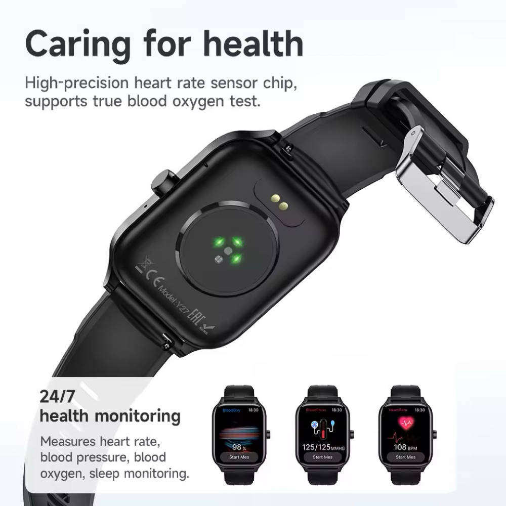 Hoco Y27 Smart Sports Watch (Black)