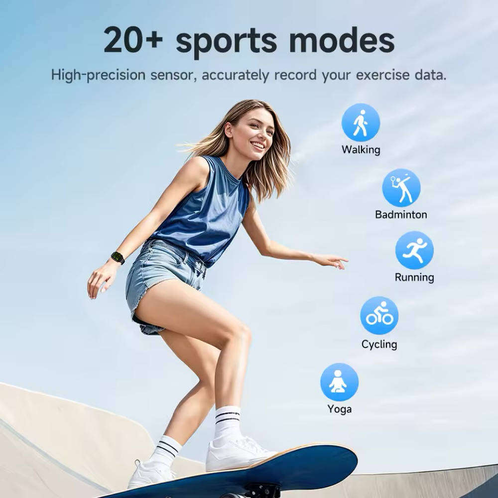 Hoco Y27 Smart Sports Watch (Black)