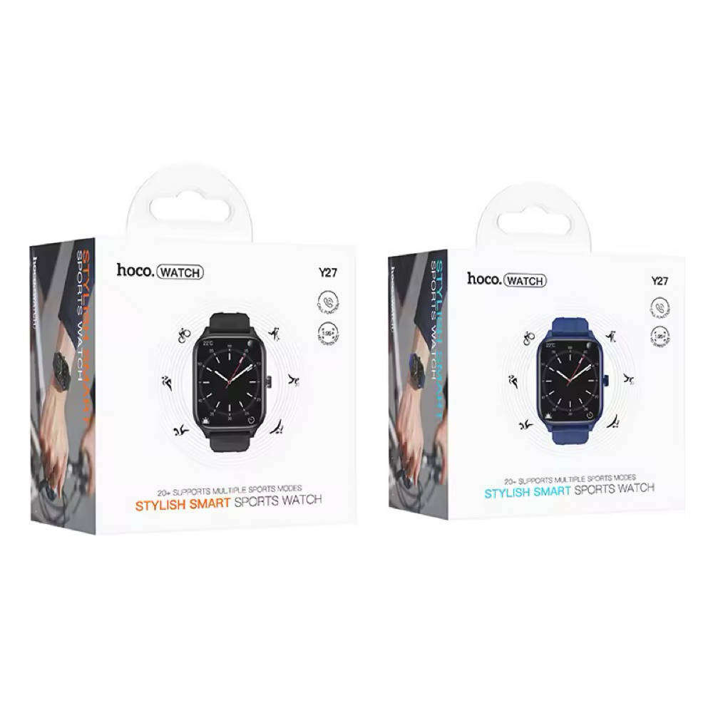 Hoco Y27 Smart Sports Watch (Black)