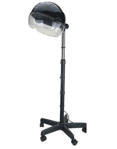 salon standing hair dryer and washing basin combo