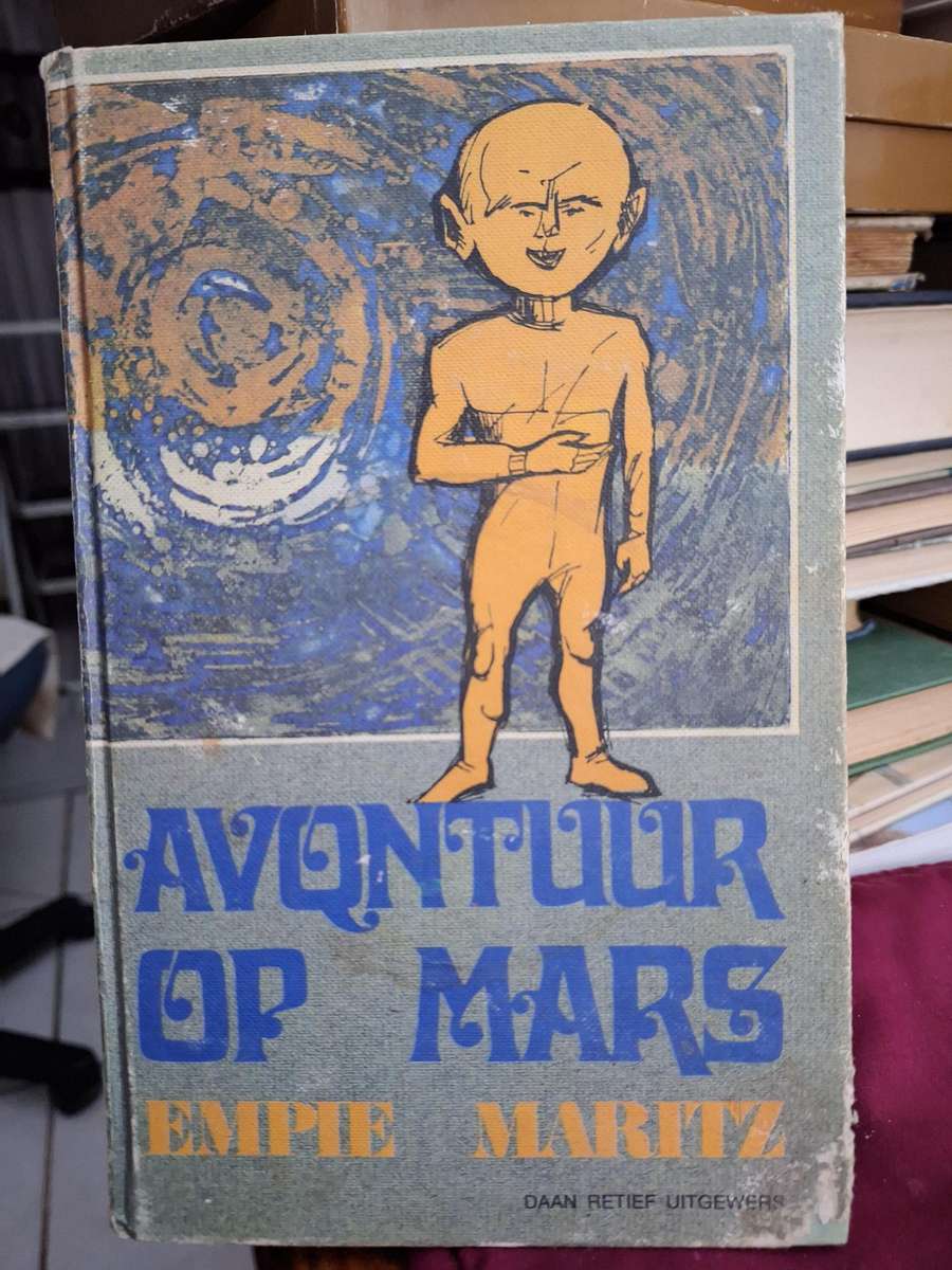 AVONTUUR OP MARS- EMPIE MARITZ-1980 First Edition. Very Rare. Jeugverhaal