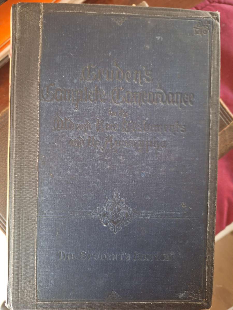 1769/Alexander Cruden-Complete concordance to the old and new testament and The Apocrypha RARE