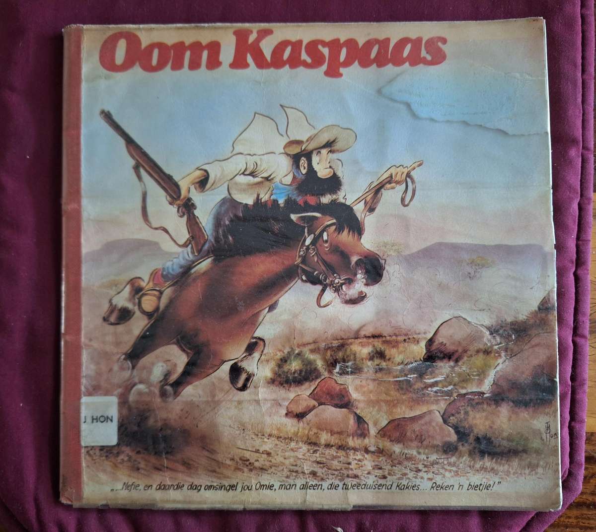 OOM KASPAAS - T.O. HONIBALL - first edition 1986