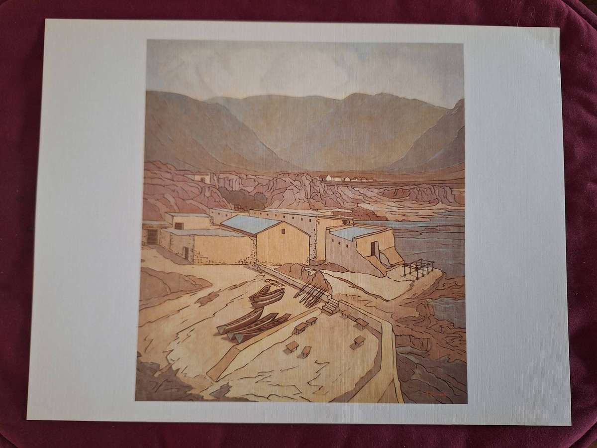 Set of 2/PIERNEEFSKILDERYE/Afdrukke met toestemming van Marita J Pierneef/ Limited - SAR collection.