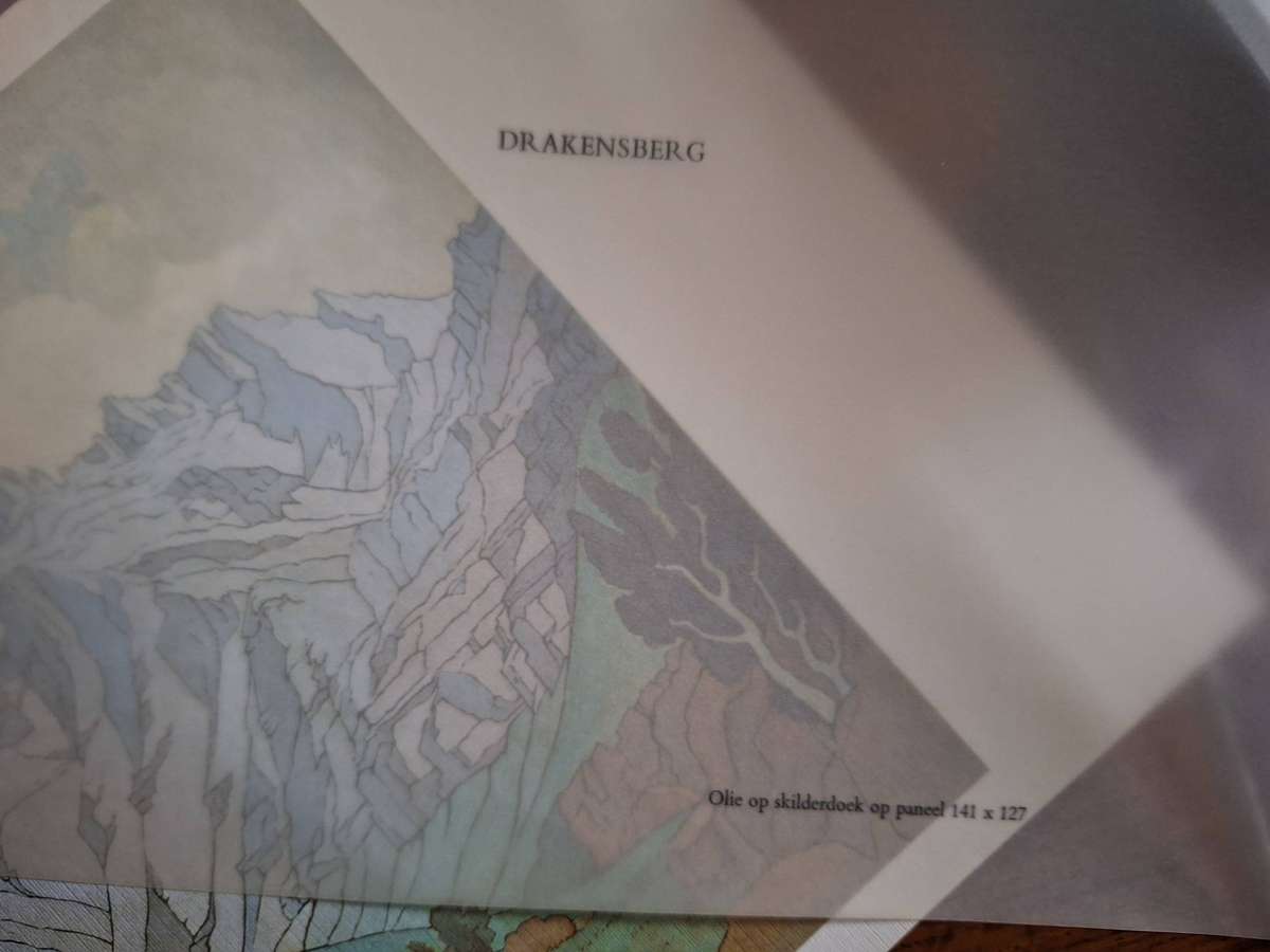 Set of 4/PIERNEEFSKILDERYE/Afdrukke met toestemming van Marita J Pierneef/ Limited - SAR collection.