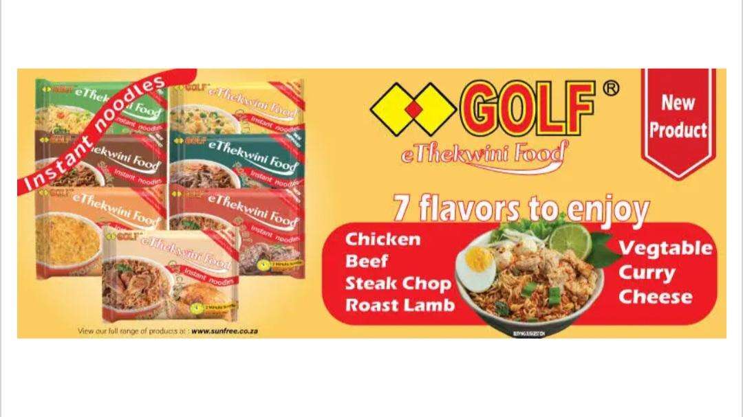 box of instant Noodles with different flavour