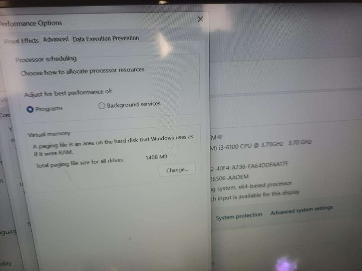 Lenovo i3 6th gen Gaming pc with GT710 graphics card