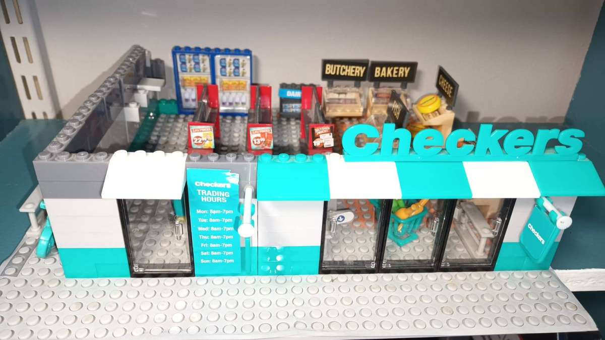 Lego Checkers Store Mini Set