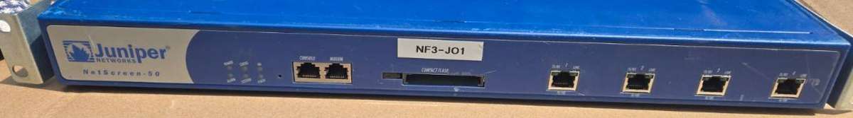 Juniper NetScreen-50 Firewall Appliance | NS-050-003 | Enterprise Security Firewall