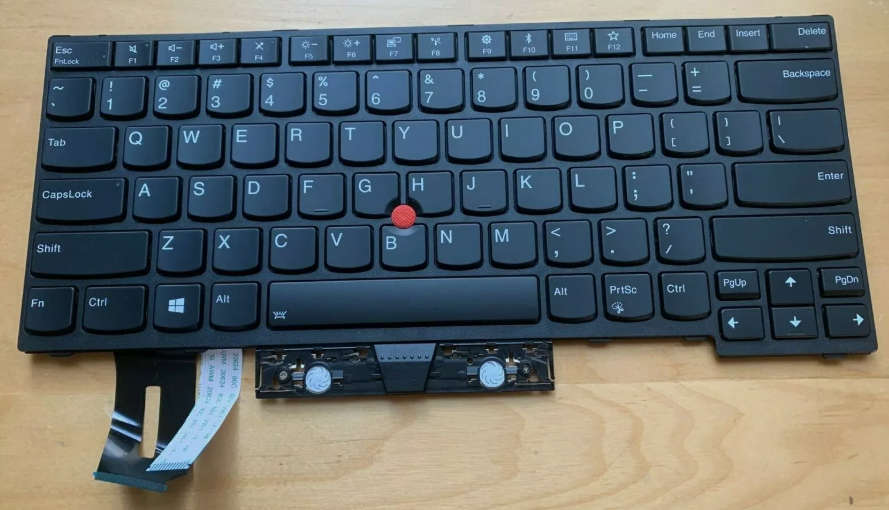Lenovo ORIGINAL T480S/E480/L480/T490 US Keyboard - With Backlitt