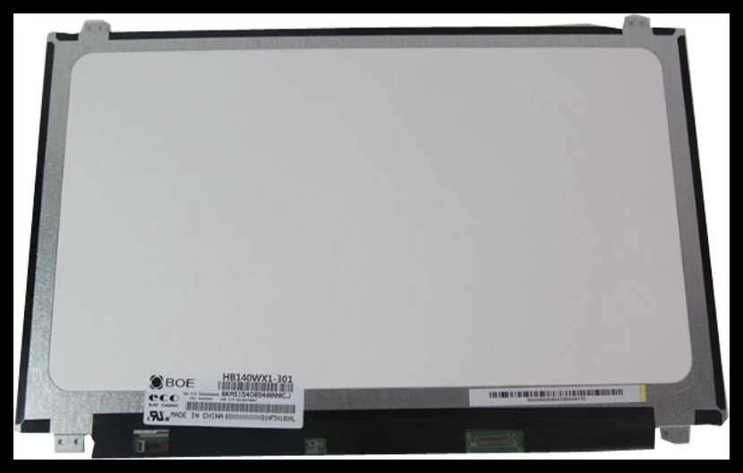 Lenovo L480 Screen 14" with lid and hinges - 30-Pin Bottom-Right Connector