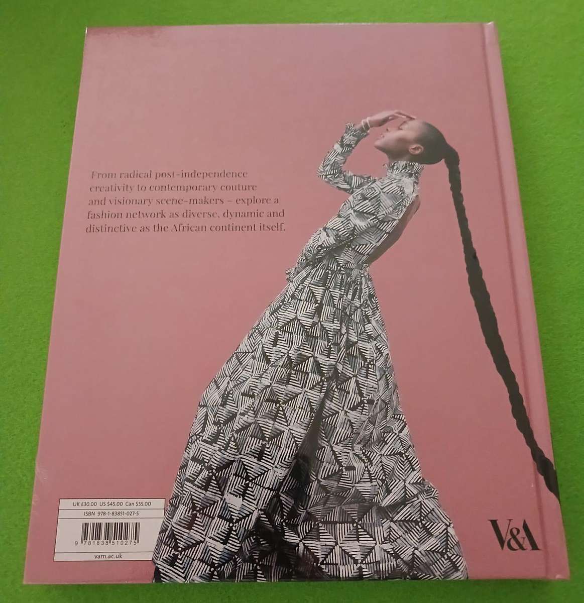 AFRICA FASHION BOOK  ( SEALED HARDCOVER)