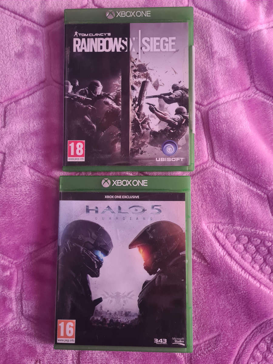 Halo 5: Guardians and Rainbow 6: The siege
