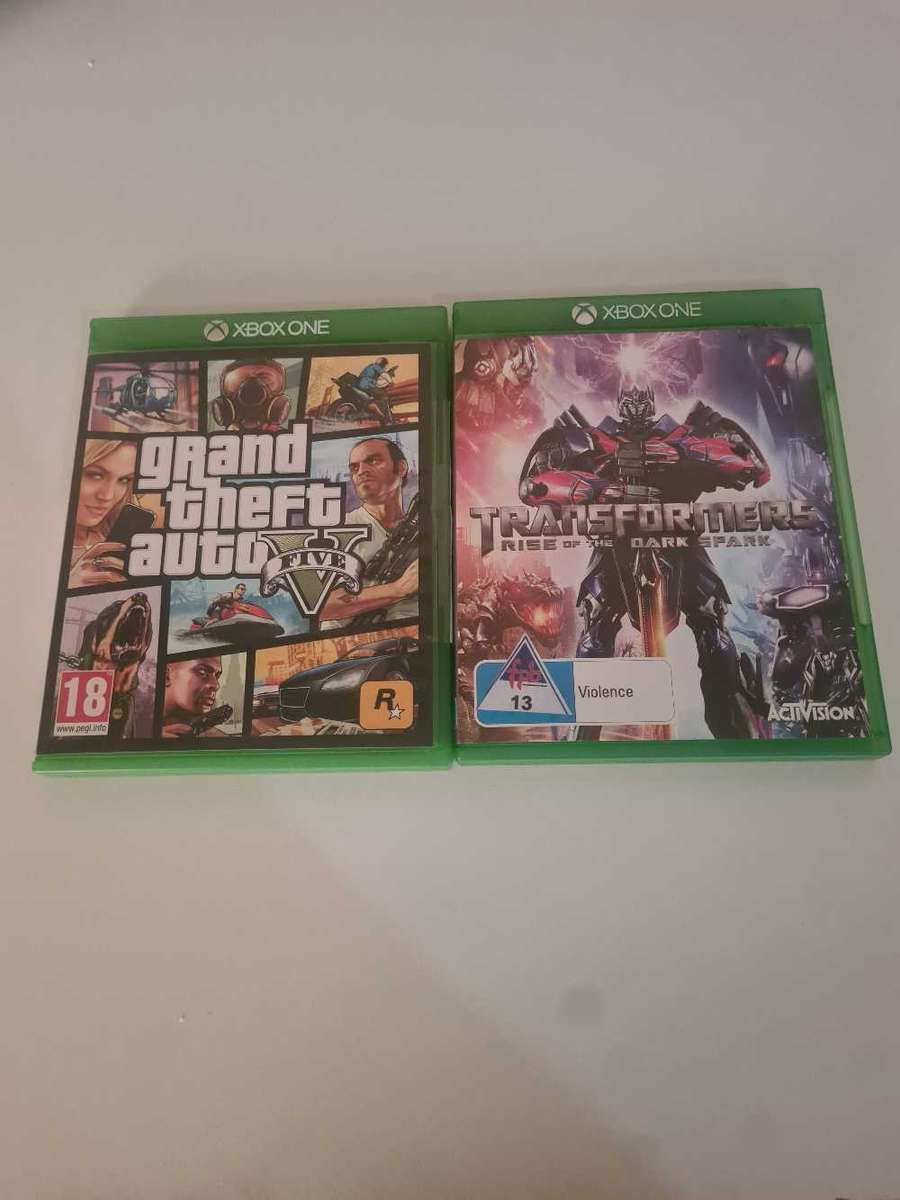 Grand Theft Auto V plus Transformers